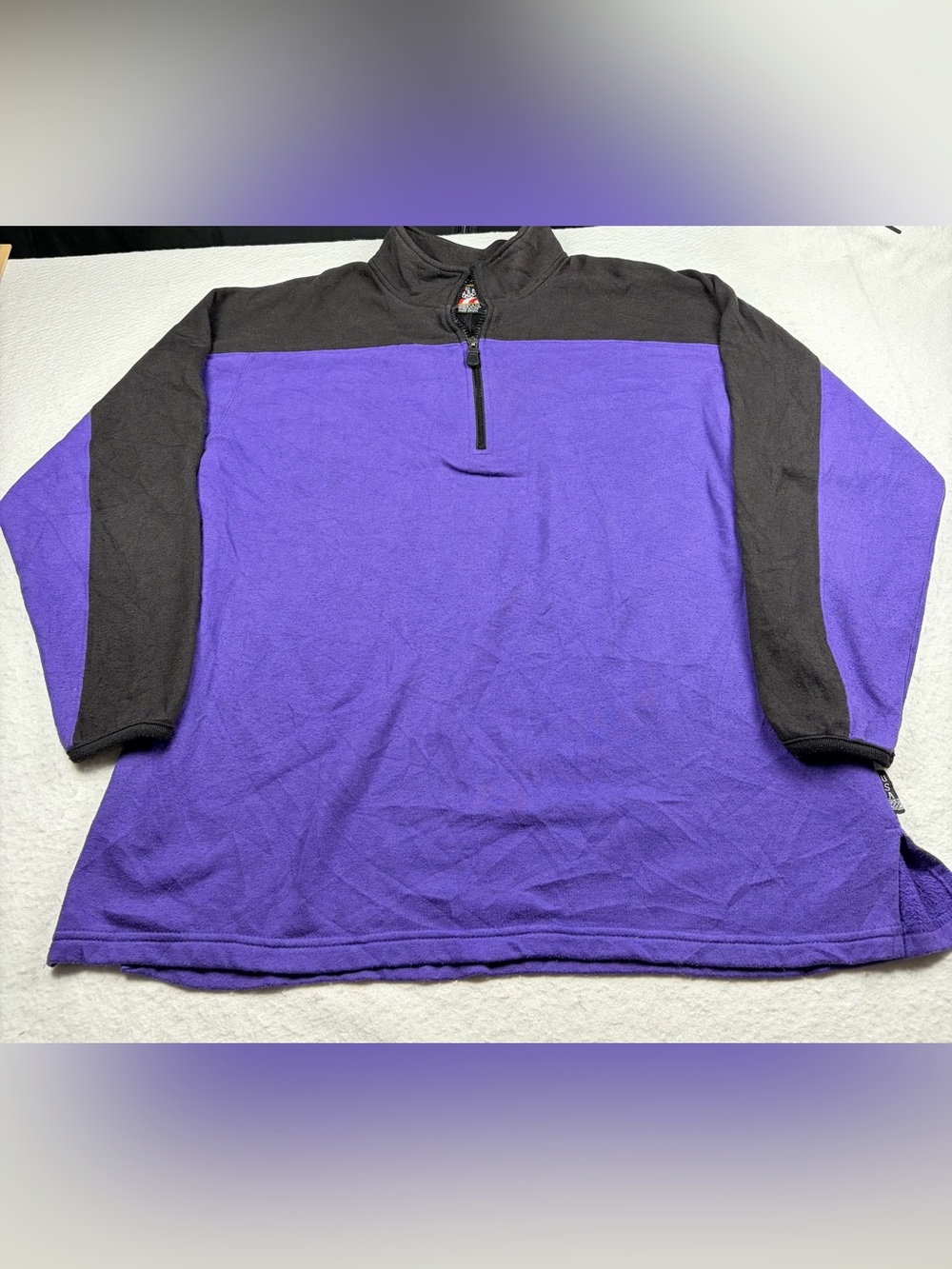 Vintage 90s JCPenney USA Olympics‎ Colorblock Half-Zip Sweatshirt 1X